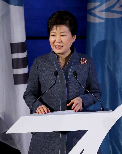朴槿恵大統領