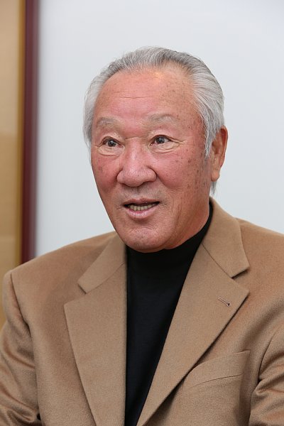 金田正一氏と対談した青木功氏