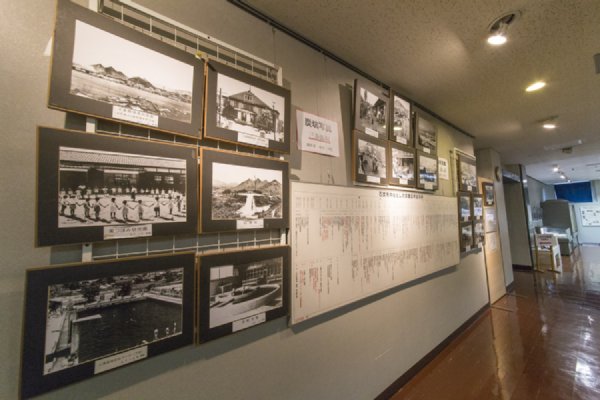 炭坑跡地近くにある飯塚市歴史資料館