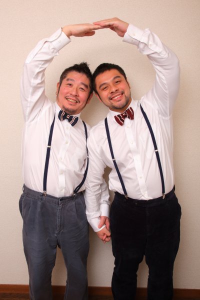 ゲイカップルスピリチュアルカウンセラーのToshi＆Lithi