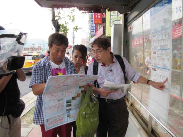 台湾では路線バス網が充実しているという
