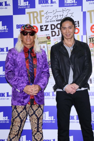 TRFのSAMとDJ KOOがツーショット