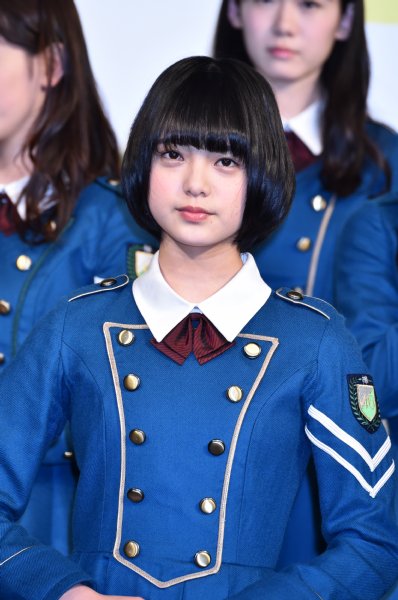 欅坂46のデビューシングルでセンターを務める平手友梨奈