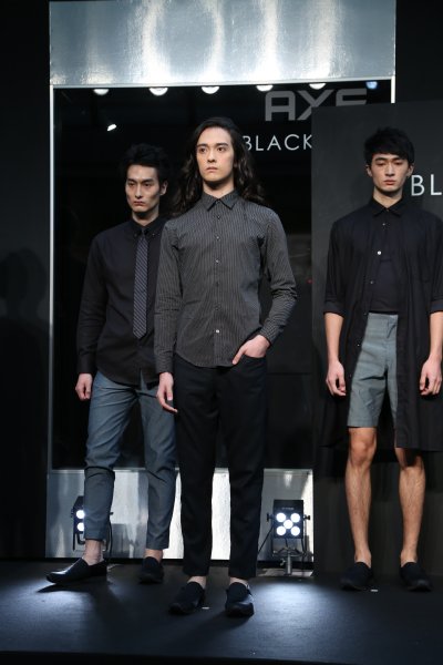 AXE BLACK LABELのモデルと栗原類