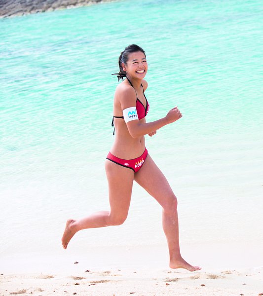 ビーチバレーの新星・坂口佳穗