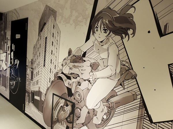 アニメがテーマの客室フロアも(SHIBUYA HOTEL EN)