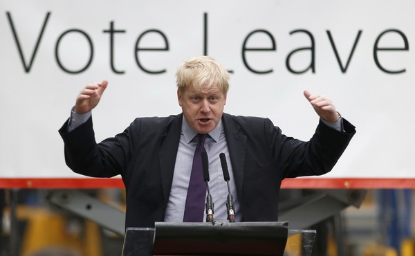 「EU離脱」を呼びかけるロンドン市長