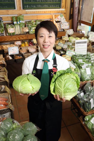 野菜ソムリエの牧野悦子さんが春キャベツを解説