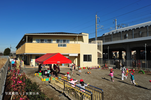 JR東日本が埼京線沿線に開設した保育所