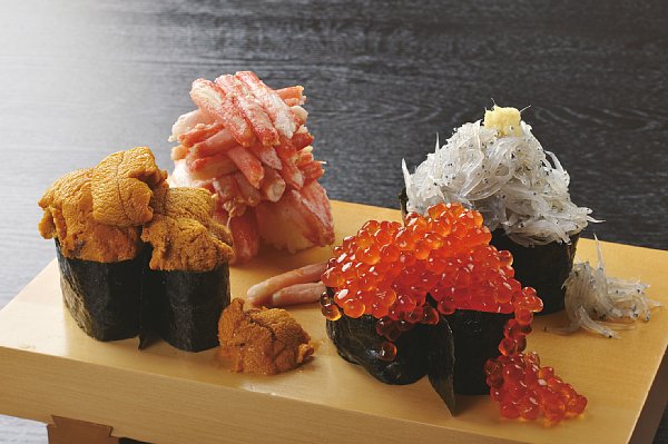 回転寿司沼津すし之助の「こぼれ四天王」