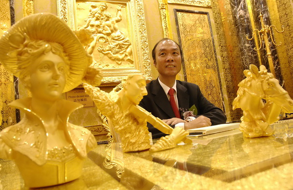 香港で「金王」と呼ばれた林世栄氏　Imaginechina/AFLO