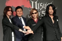 YOSHIKI・SUGIZO・TAKURO登場、三木谷浩史氏が絶賛