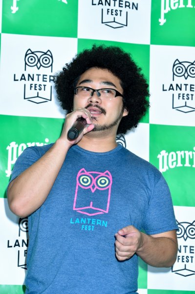 パーティクリエイターのアフロマンス氏