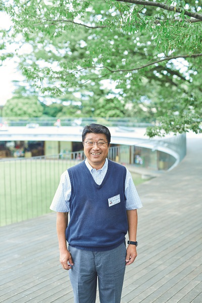 「ふじようちえん」の加藤積一園長