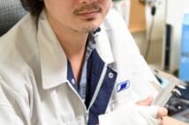 見ル野さん。取材には作業着でいくという