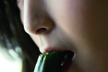 妻の名は塔子 妻は美しく醜い顔でキュウリを貪る