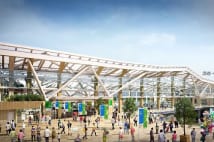 品川新駅「新国立と同じ隈研吾デザイン」でコストへの懸念