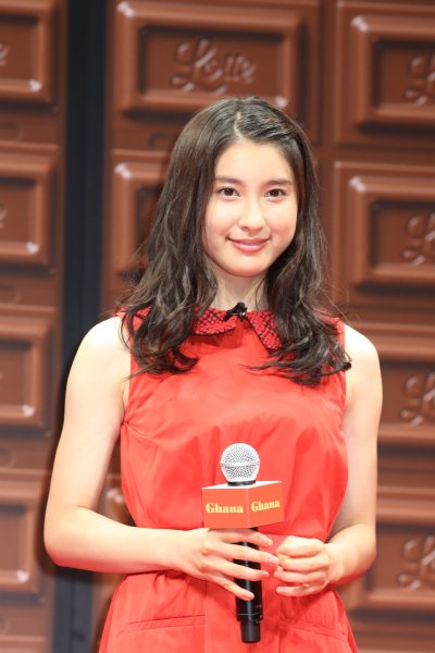 「ガーナ」のPRイベントに登場した土屋太鳳