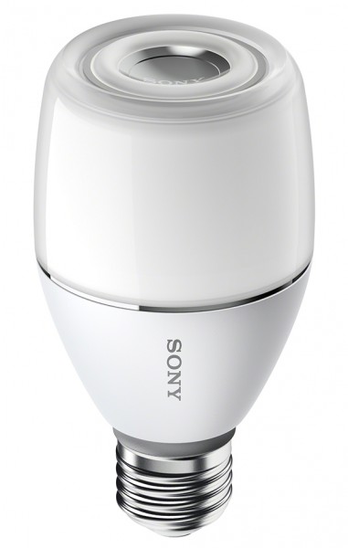 LED電球とスピーカーを合体させたソニーの『LSPX-103E25』