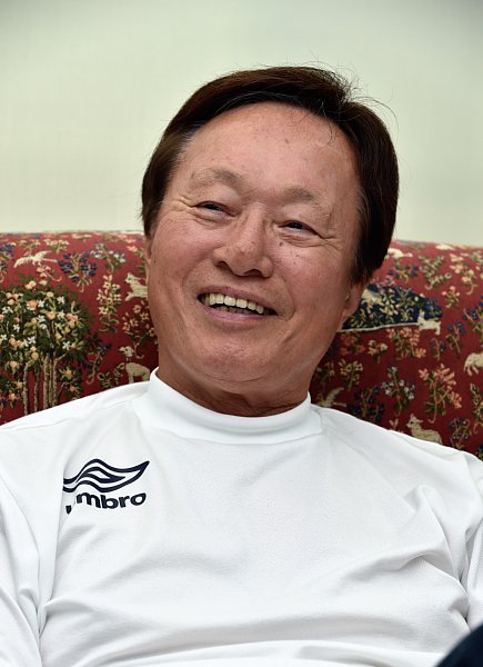 日本サッカー協会元副会長の釜本邦茂氏