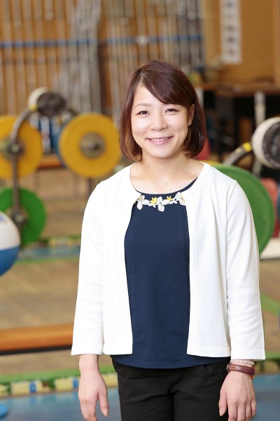 東京五輪を目指す宣言をした三宅宏実