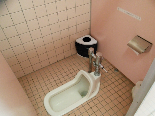 洋式の便座トイレが主流に
