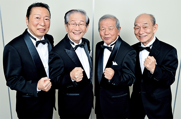 『オケ老人！』出演の石倉三郎、小松政夫、左とん平、笹野高史
