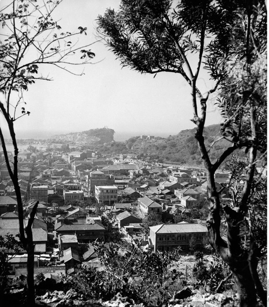 戦後初期には日本風家屋が多く残っていた（台湾南部・高雄市）　AFLO