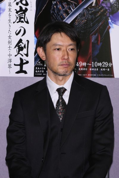 『花嵐の剣士　幕末を生きた女剣士・中澤琴』に出演した筒井道隆