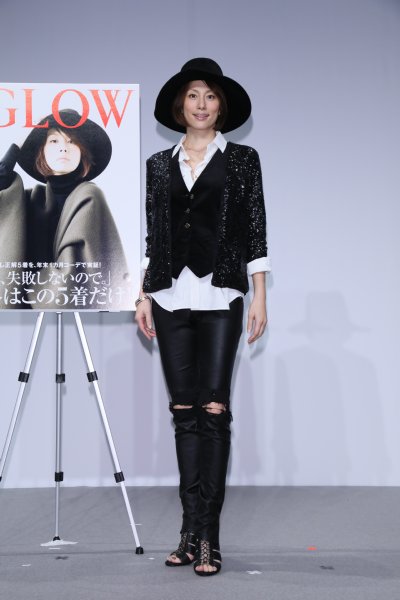 『GLOW』創刊6周年記念イベントに登場した米倉涼子