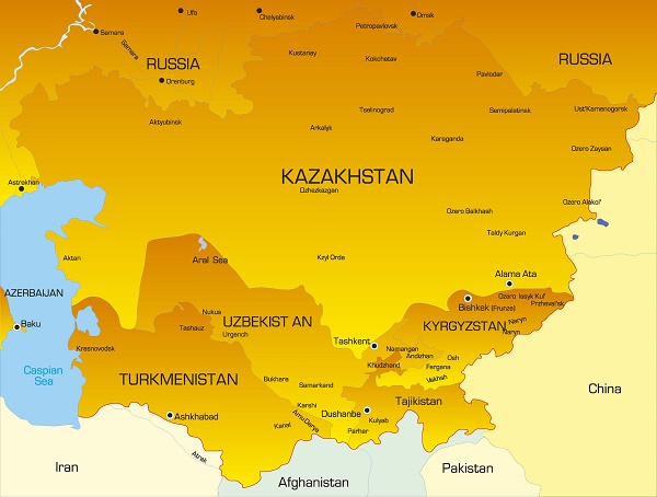 中央アジアには独裁者が多い（アフロ）