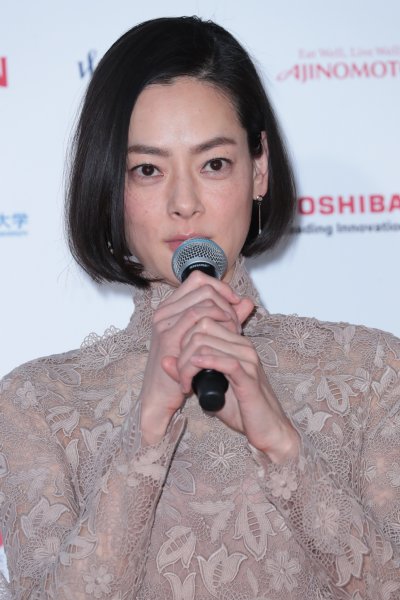 第71回毎日映画コンクール表彰式での市川実日子