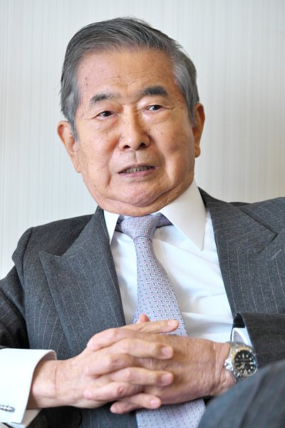 亀井静香氏と激論を交わした石原慎太郎氏