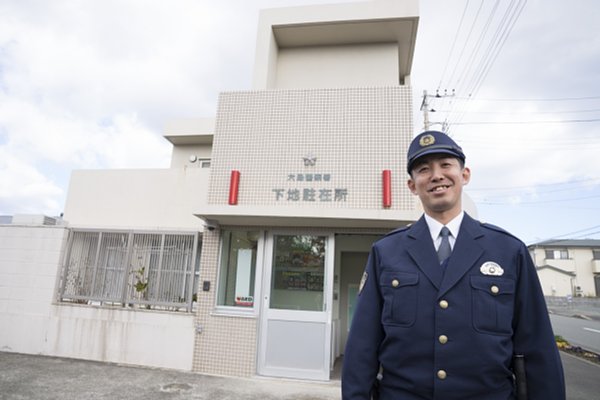 大島署・下地駐在所の高野徳人巡査部長