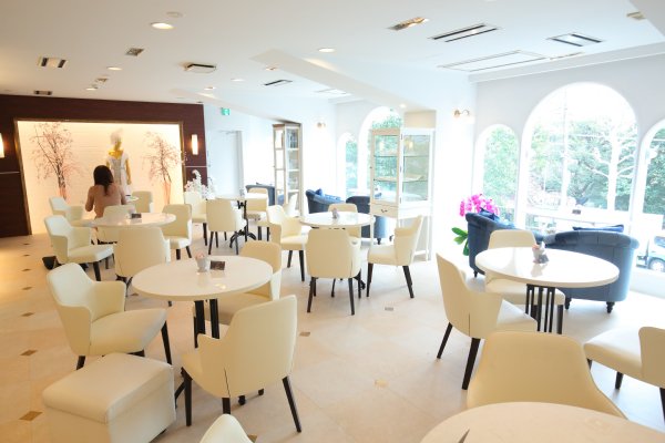 桂由美さんが2月にオープンした『Cafe de Rose』