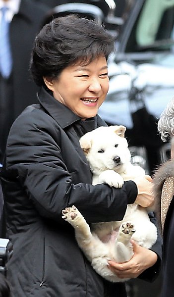 飼い犬に恵まれず？（写真：Yonhap/AP/アフロ）