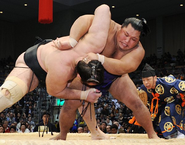 前頭3枚目、二所ノ関部屋の松鳳山