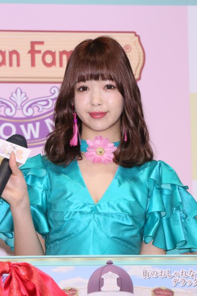 「シルバニアファミリー」のイベントに登場した藤田ニコル