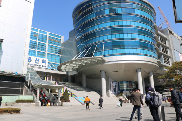 今年8月に徴用工像設置が計画されているソウル市の龍山駅