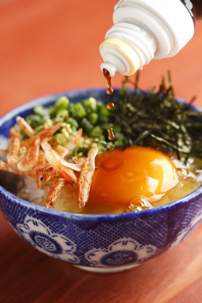 絶品！　ウスターソースの卵かけご飯