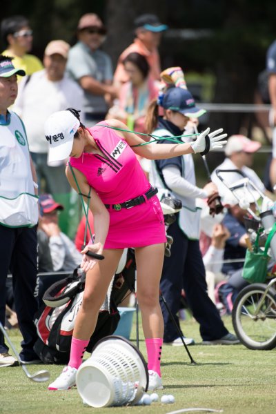 様々な練習器具を使用して調整