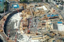 【定点空撮】新国立競技場 完成まであと30か月