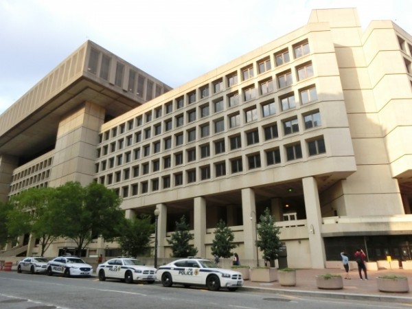 ワシントンにあるFBI本部