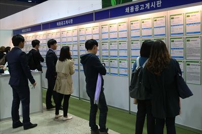 若年層の失業率は過去最悪に　Yonhap/AFLO