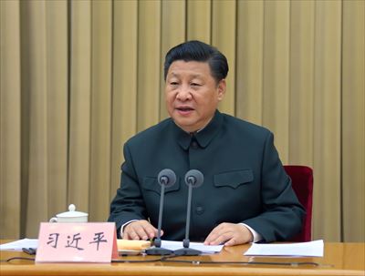中国は北朝鮮との「血盟条約」破棄も示唆　新華社/AFLO