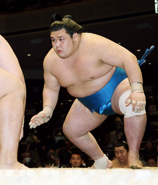 稀勢の里もその素質を高く評価しているという阿武咲〈写真：時事通信フォト）