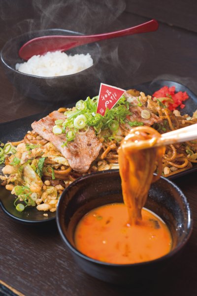 千日前やきそば（たまご付）＋おじやセット