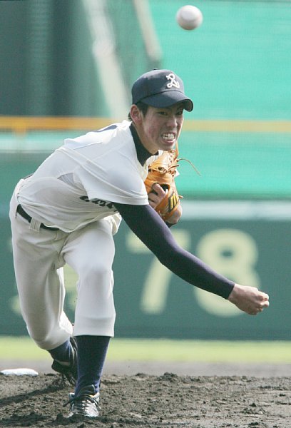 PL学園時代の前田健太（写真：時事通信フォト）