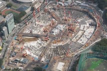 【定点空撮】新国立競技場 完成まであと28か月