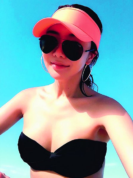 2017年1月、オーストラリア・ゴールドコーストのビーチにて